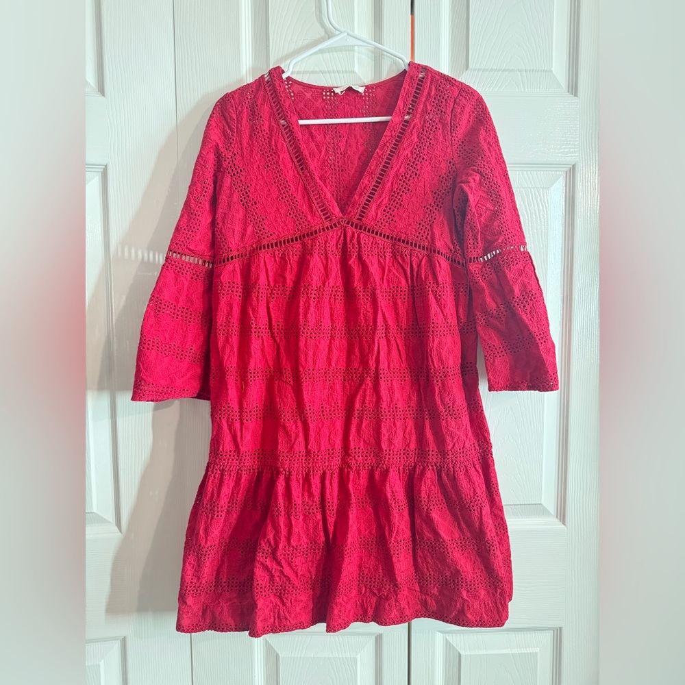 ba&sh Gaia Dress in Rouge - Size: 2 ~ Medium (US)